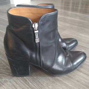 SOLD-Alberto Fermani - Black Booties, Sz 9.5